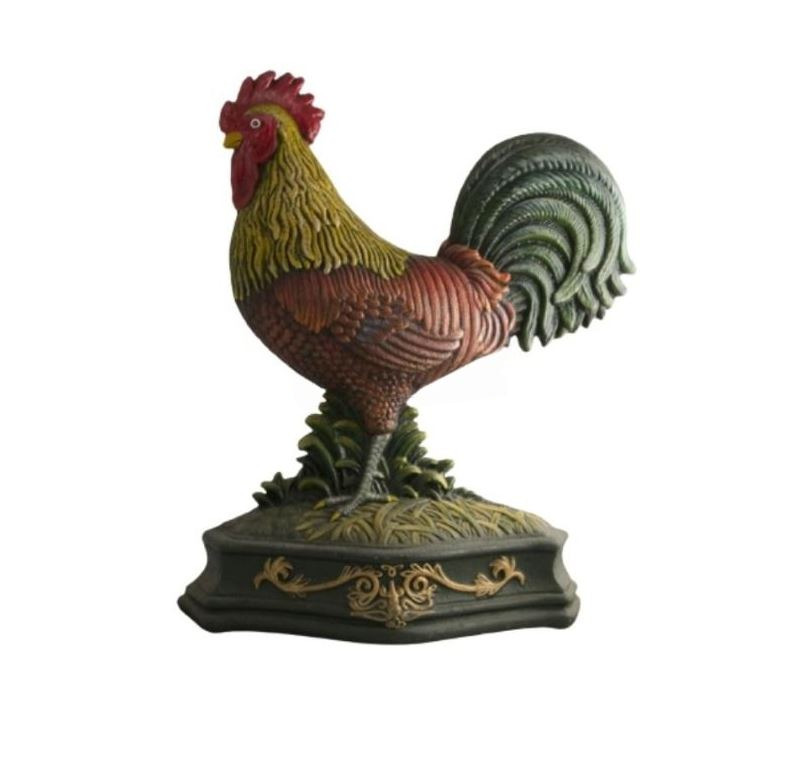 Rooster Doorstop